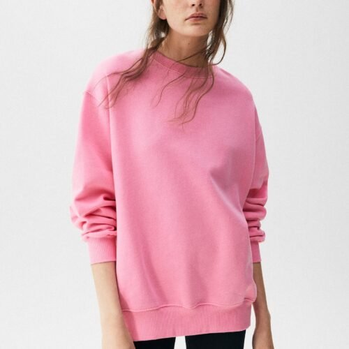 Basic Oversize Fleece Sweatshirt